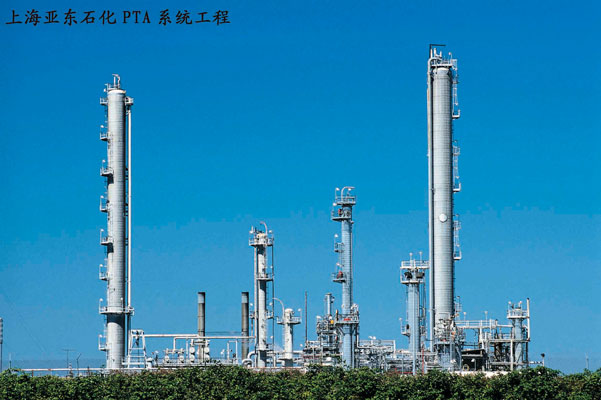 上海亞東石化PTA系統(tǒng)工程