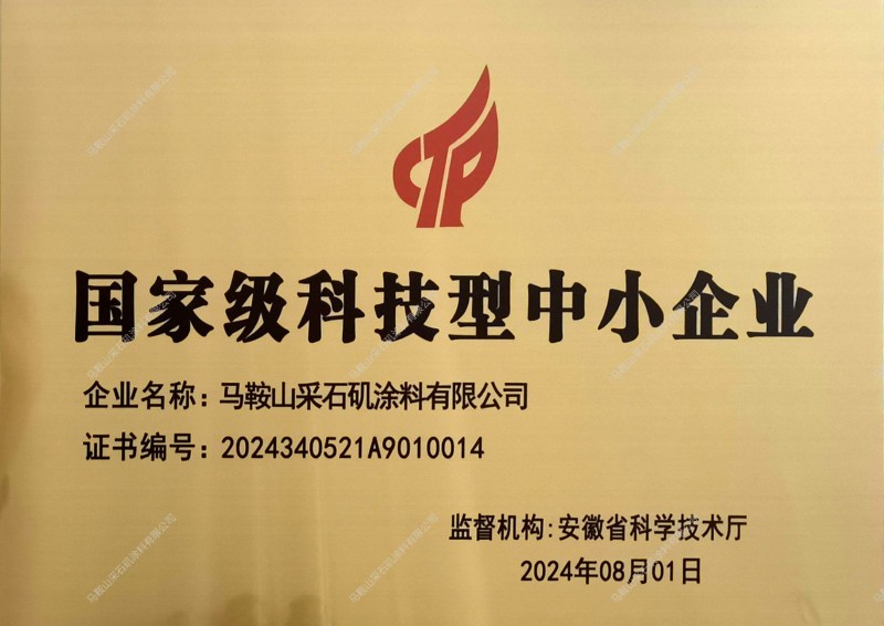國家級科技型中小企業(yè)
